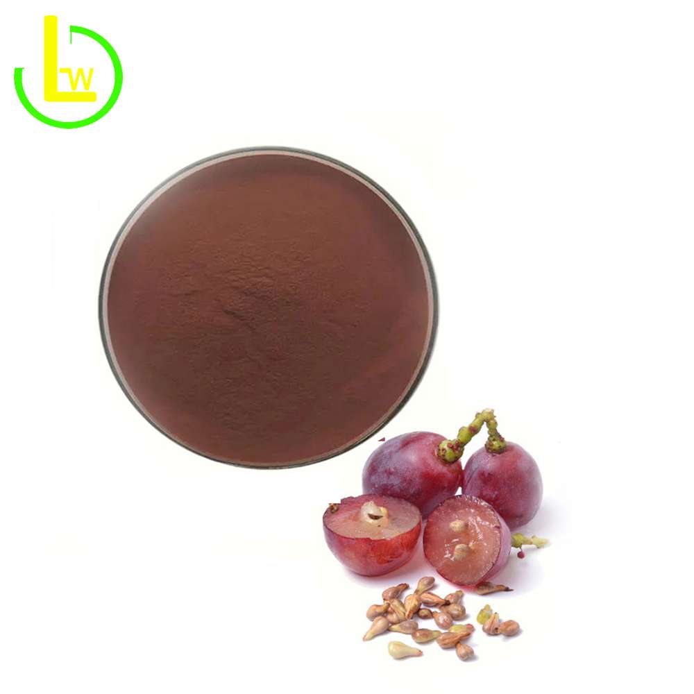 natural grape seed extract proanthocyanidins 95% 98% Polyphenol 70% 80%, bulk, supplier, manufacturer