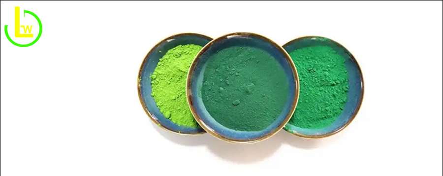 green iron oxide pigment powder bulk